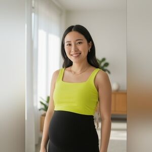 Bright Yellow Women's Tank Top